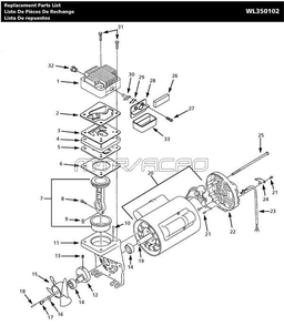 Part Location Diagram of 135-40064-SP Campbell Hausfeld Compression Adapter, 1/2-inch Compression x 3/8-inch Mpt, No Lead
